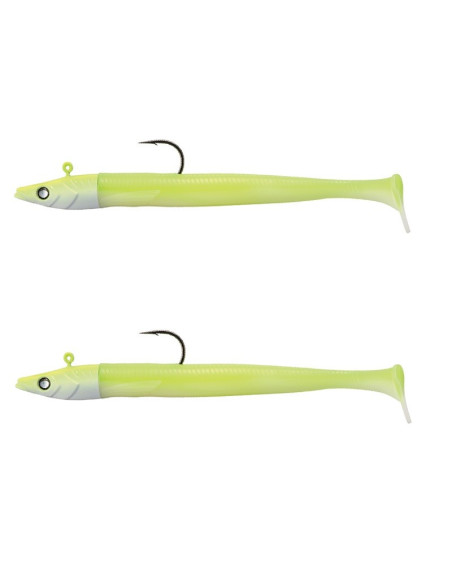 Major Craft Ceana Eely Shad 95mm Cor: 008 (Chartback White)